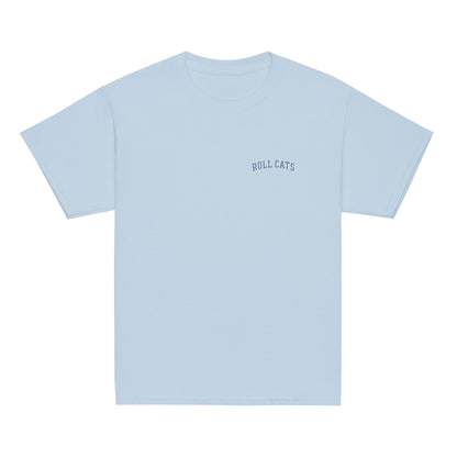 Classic | Youth T Shirt | Geneseo Mudcats | Roll Cats Script Logo
