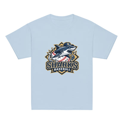 Classic | Youth T Shirt | Sharks Diamond Sports | Valor Logo
