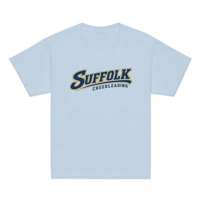 Classic | Youth T Shirt | Suffolk University Cheerleading | Athletics Logo