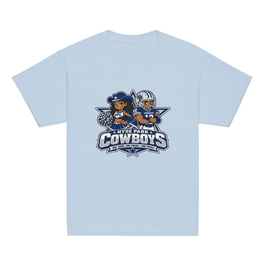 Classic | Youth T Shirt | Hyde Park Cowboys | Vanguard Logo