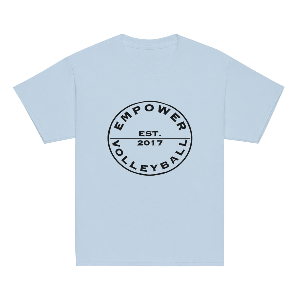 Classic | Youth T Shirt | Empower Volleyball Club | Valor Logo