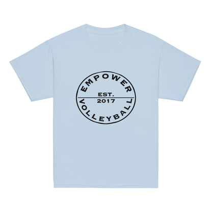 Classic | Youth T Shirt | Empower Volleyball Club | Valor Logo