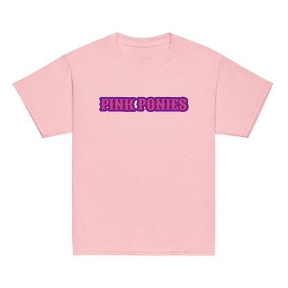 Classic | Youth T Shirt | Pink Pony Athletic Club | Script Logo