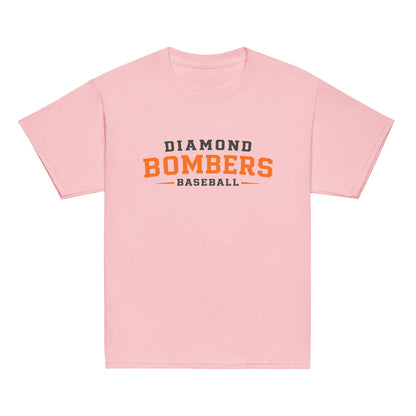 Classic | Youth T Shirt | Diamond Bombers | Modern Script Logo