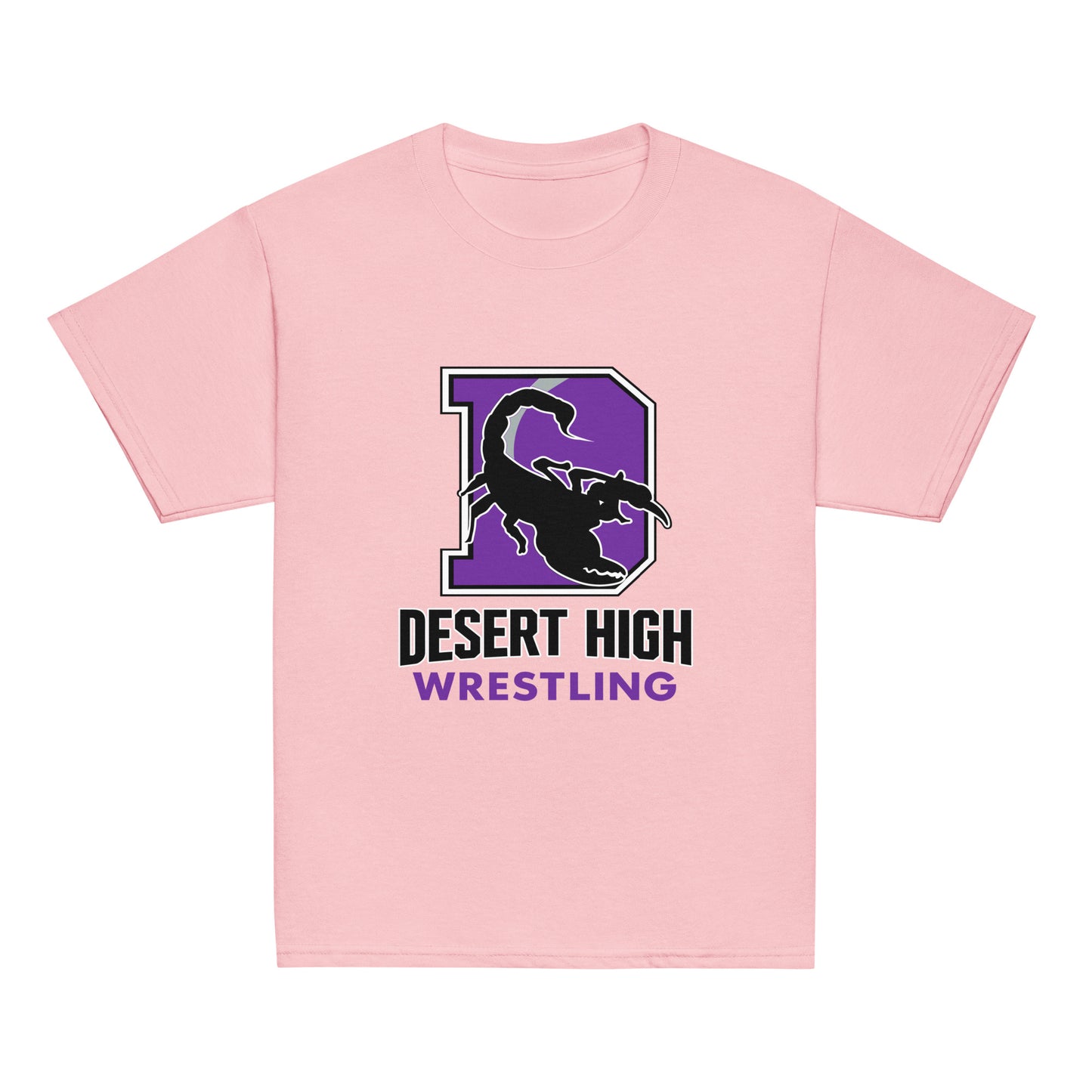 Classic | Youth T Shirt | Desert High Scorpions | Crest Logo