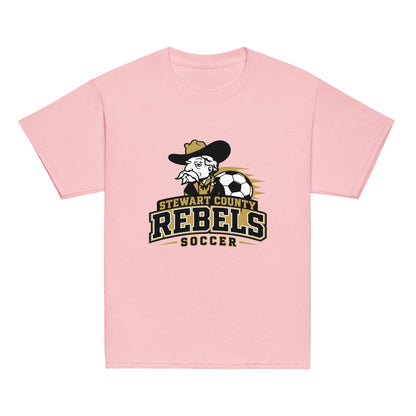 Classic | Youth T Shirt | Stewart County Soccer | Crest Logo