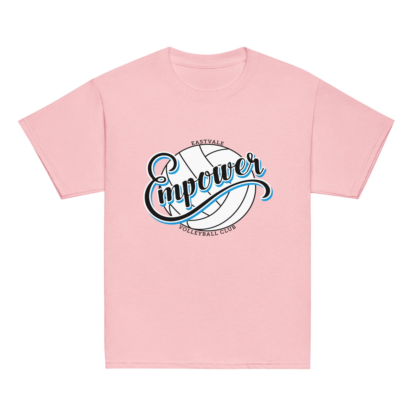 Classic | Youth T Shirt | Empower Volleyball Club | Emblem Logo