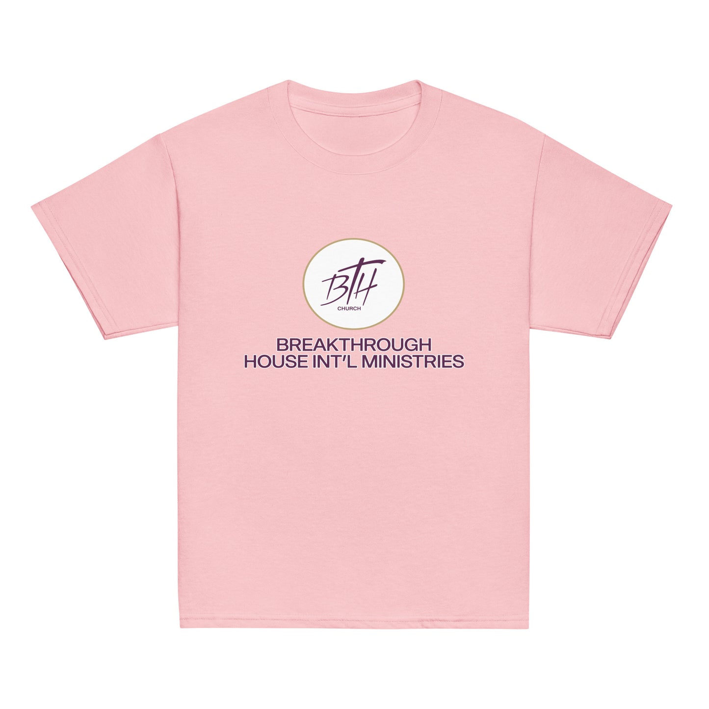 Classic | Youth T Shirt | Breakthrough House International Ministries | Crest Logo