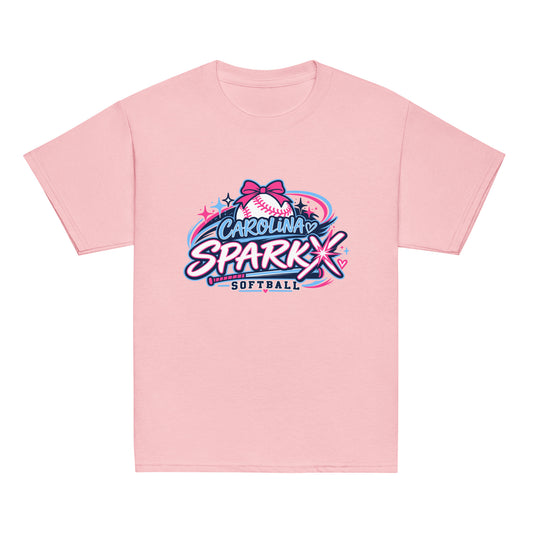 Classic | Youth T Shirt | Carolina Sparkx | Crest Logo