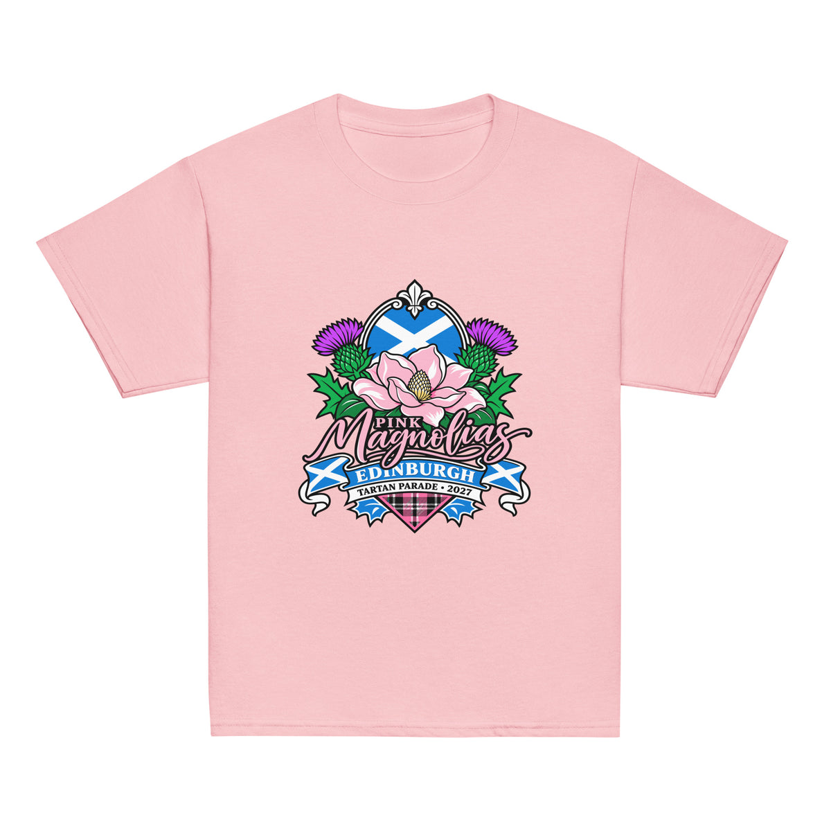Classic | Youth T Shirt | Pink Magnolias Dance | Valor Logo