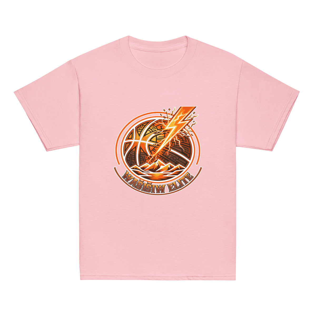 Classic | Youth T Shirt | Wašišiw Elite | Crest Logo