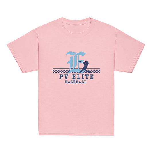 Classic | Youth T Shirt | PV Elite 7U Baseball | Valor Logo
