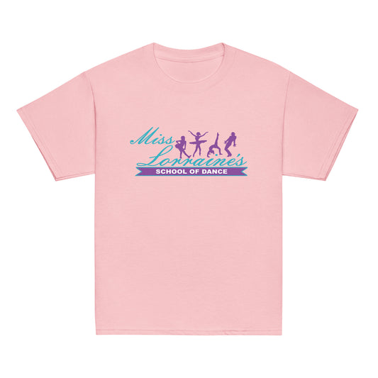 Classic | Youth T Shirt | Miss Lorraine’s School of Dance | Crest Logo