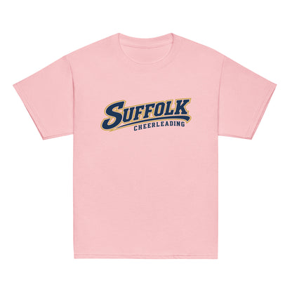 Classic | Youth T Shirt | Suffolk University Cheerleading | Athletics Logo