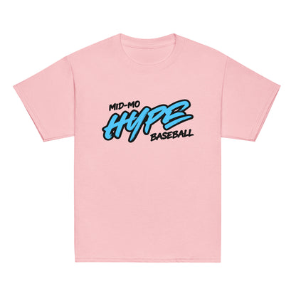 Classic | Youth T Shirt | Hype Baseball Club | Modern Script Logo