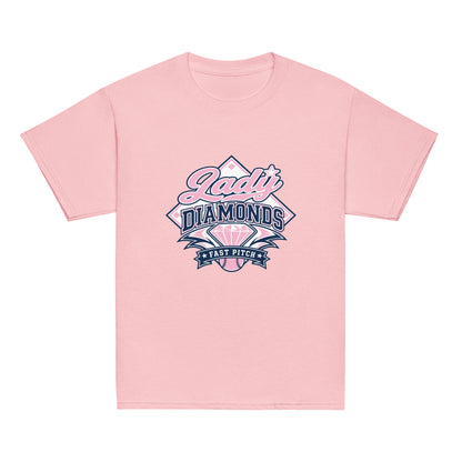 Classic | Youth T Shirt | Lady Diamonds | Emblem Logo