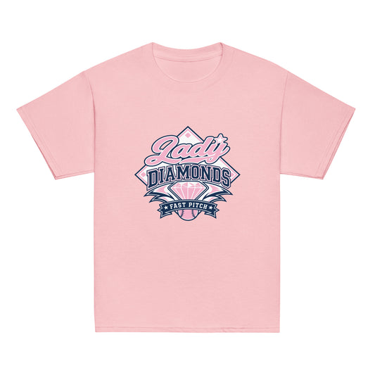 Classic | Youth T Shirt | Lady Diamonds | Emblem Logo