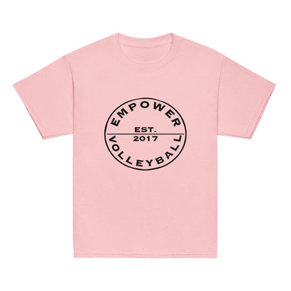 Classic | Youth T Shirt | Empower Volleyball Club | Valor Logo