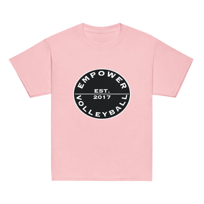 Classic | Youth T Shirt | Empower Volleyball Club | Alpha Spike Logo