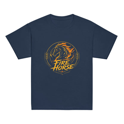 Classic | Youth T Shirt | Fire Horse Masters | Vanguard Logo
