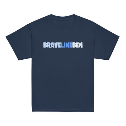 Classic | Youth T Shirt | Brave Like Ben | Script Logo