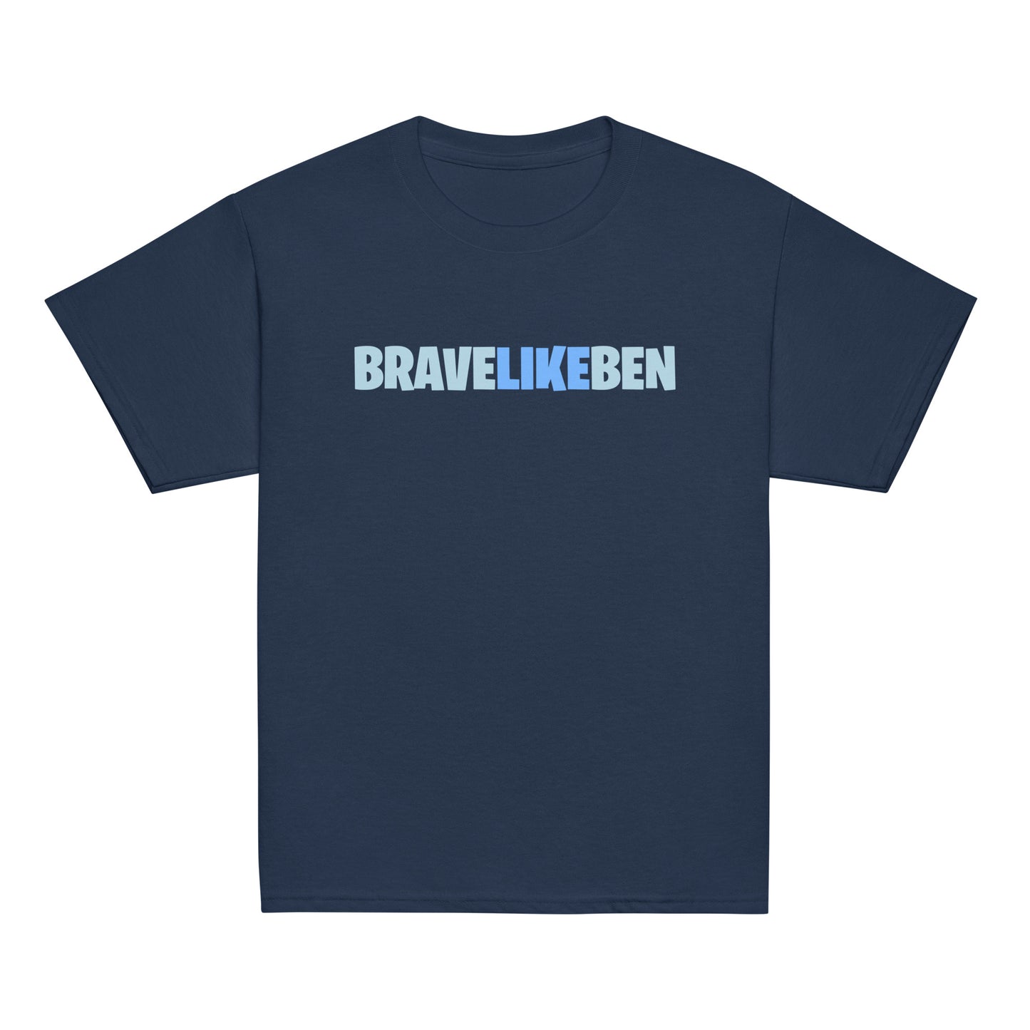 Classic | Youth T Shirt | Brave Like Ben | Wordmark Logo