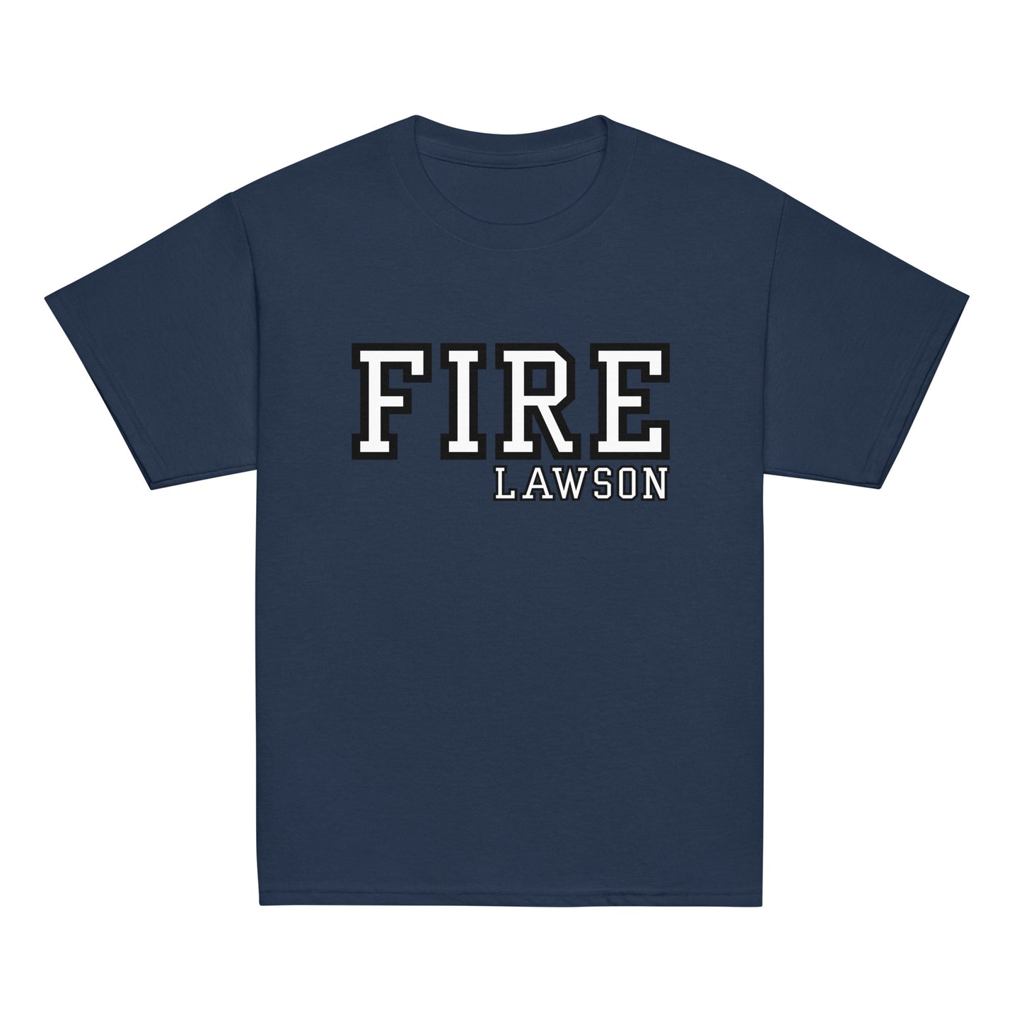 Classic | Youth T Shirt | Lawson Fire Department | Script Logo