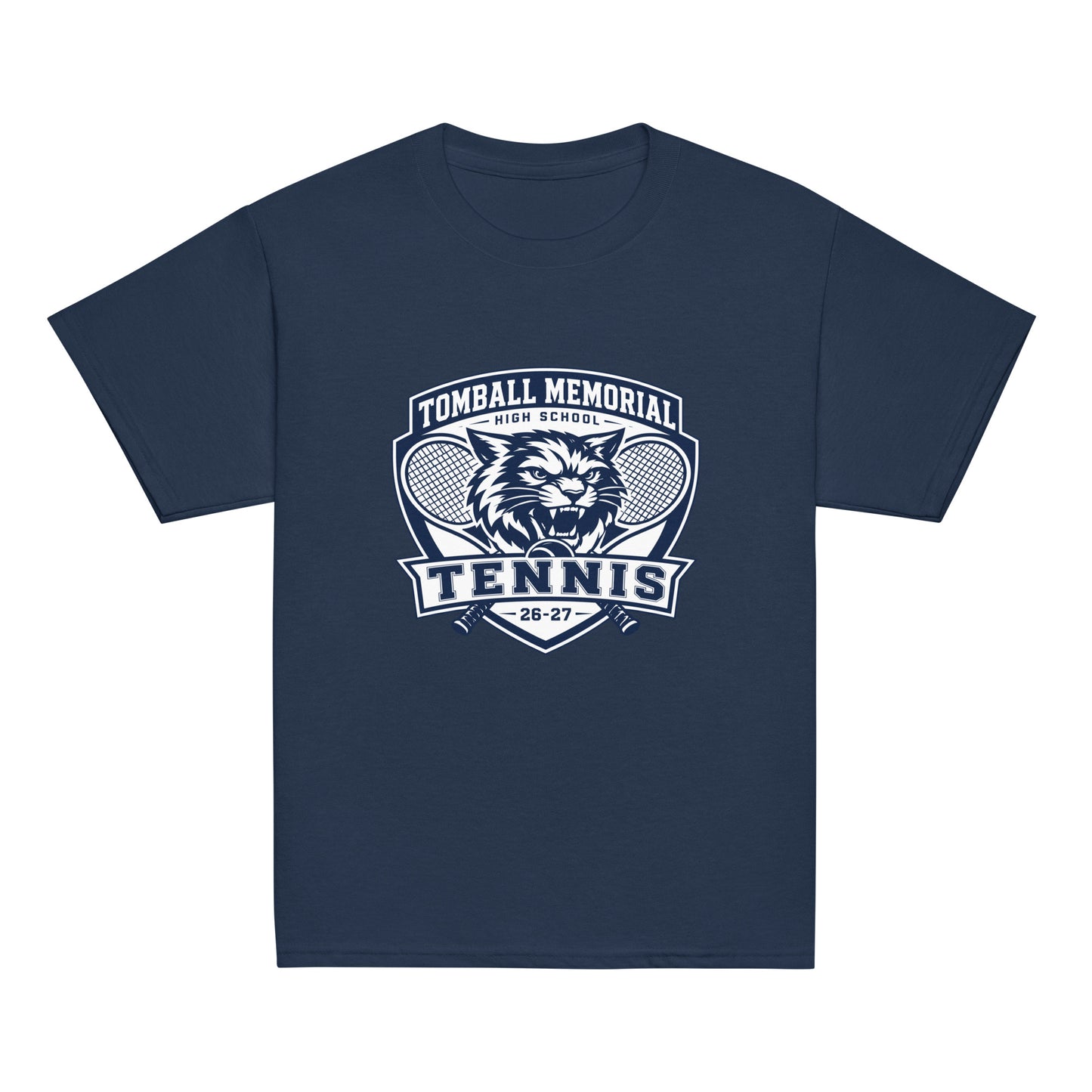 Classic | Youth T Shirt | TMHS Tennis | Shield Logo