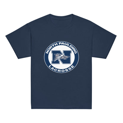 Classic | Youth T Shirt | North Paulding Lacrosse | Badge Logo