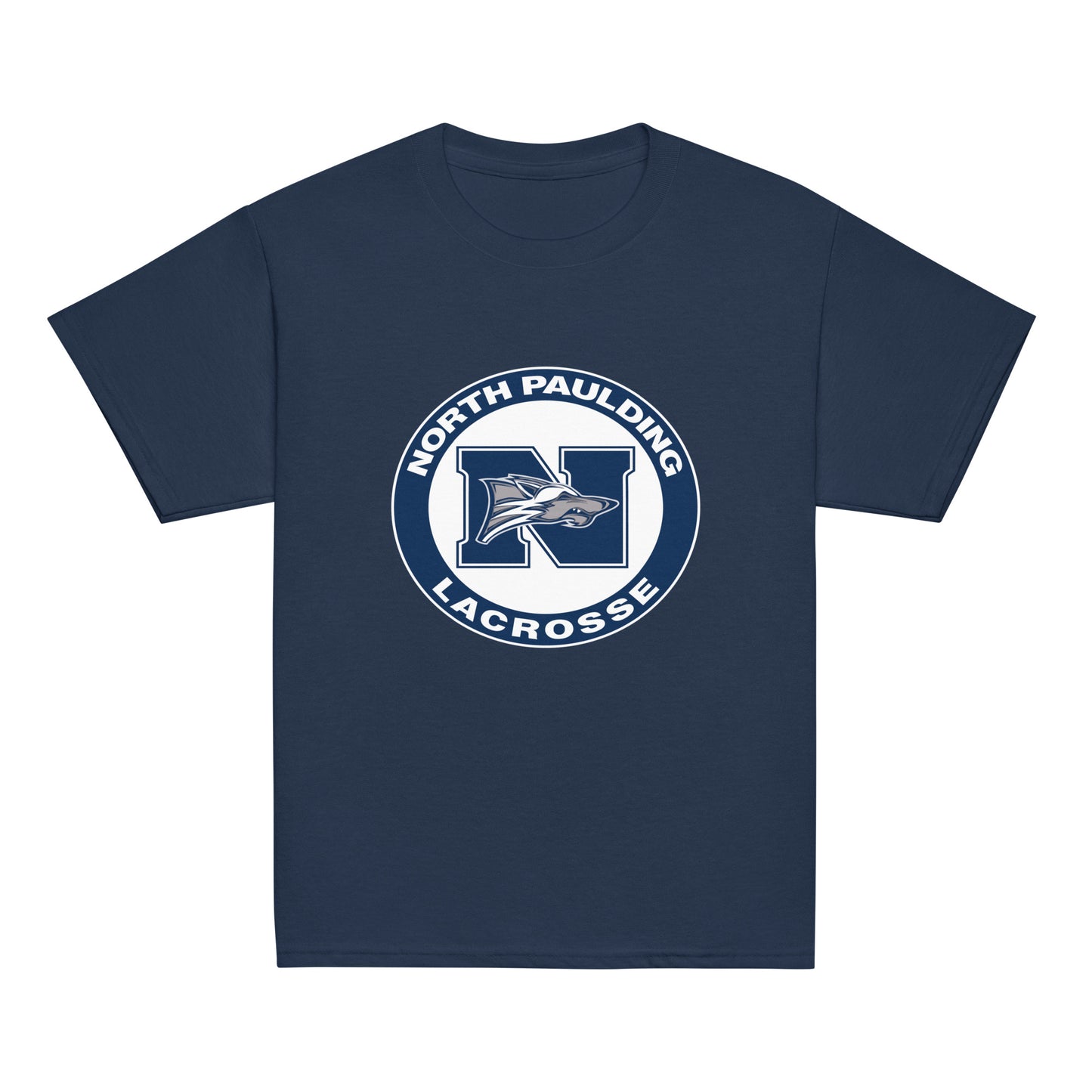 Classic | Youth T Shirt | North Paulding Lacrosse | Badge Logo