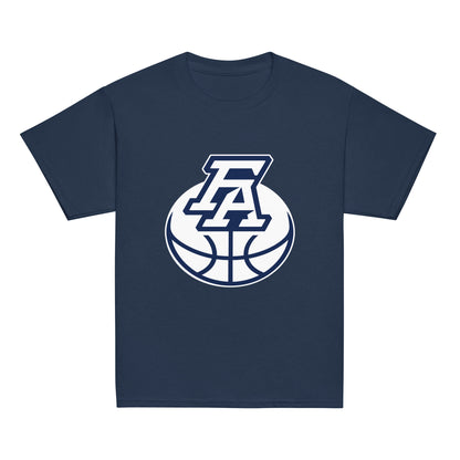 Classic | Youth T Shirt | FA Basketball | Crest Logo