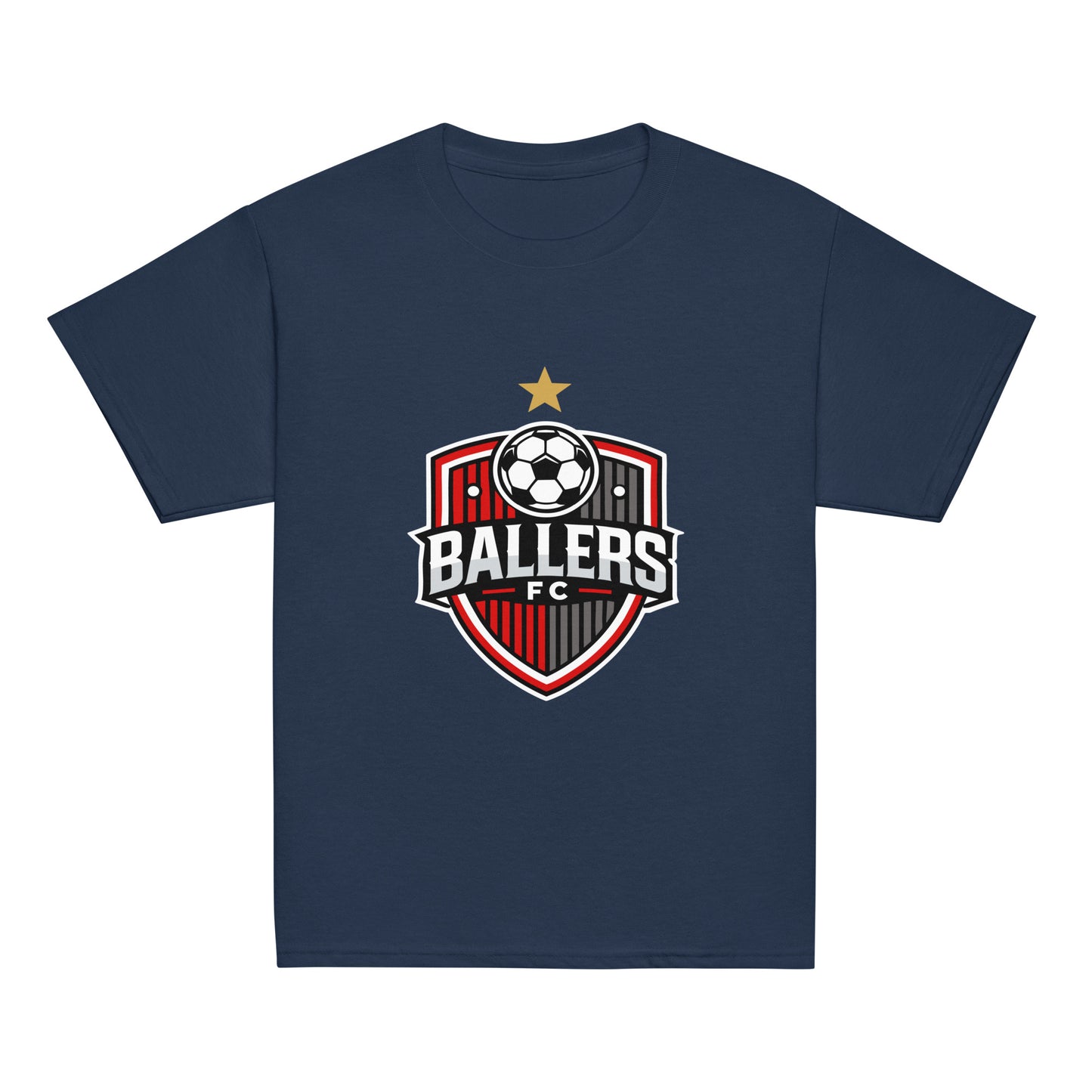 Classic | Youth T Shirt | Ballers FC | Shield Logo
