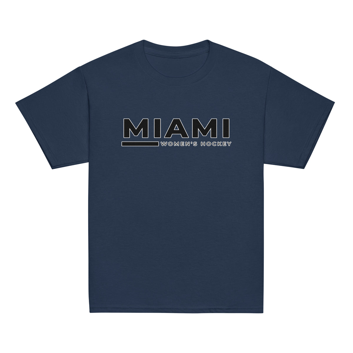 Classic | Youth T Shirt | Miami Women's Hockey | Lettermark Logo