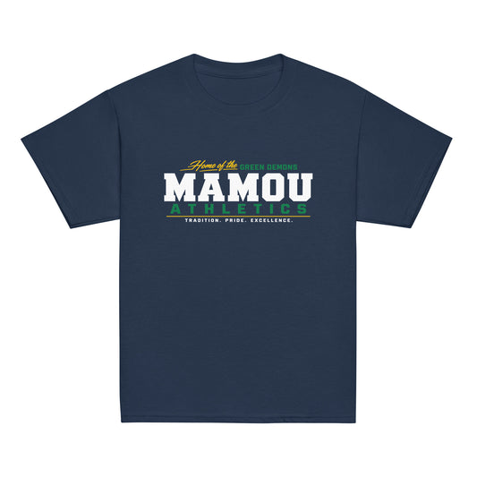 Classic | Youth T Shirt | Mamou High School | Modern Script Logo