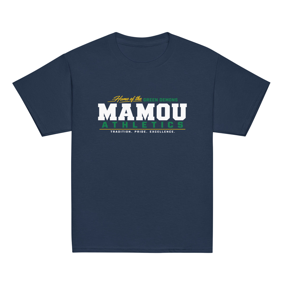 Classic | Youth T Shirt | Mamou High School | Modern Script Logo