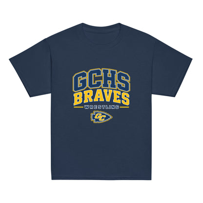 Classic | Youth T Shirt | Grant County High School Wrestling | Vanguard Logo