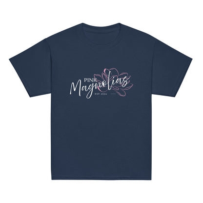 Classic | Youth T Shirt | Pink Magnolias Dance | Modern Script Logo