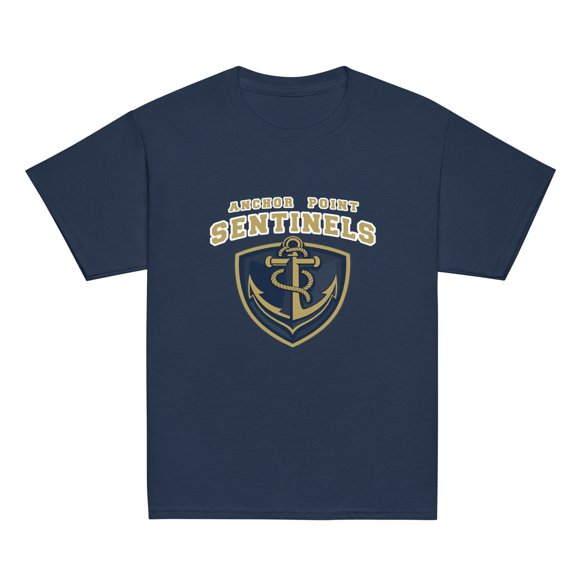 Classic | Youth T Shirt | Anchor Point | Crest Logo