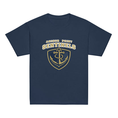 Classic | Youth T Shirt | Anchor Point | Crest Logo