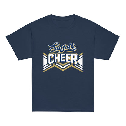 Classic | Youth T Shirt | Suffolk University Cheerleading | Vanguard Logo