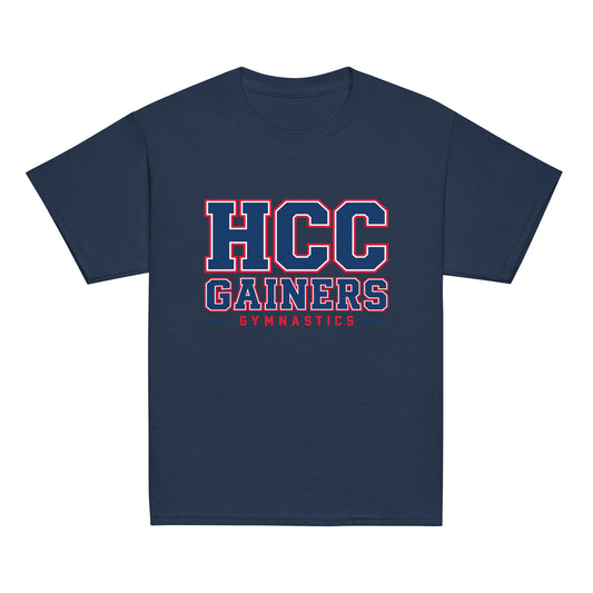 Classic | Youth T Shirt | HCC Gymnastics | Vanguard Logo