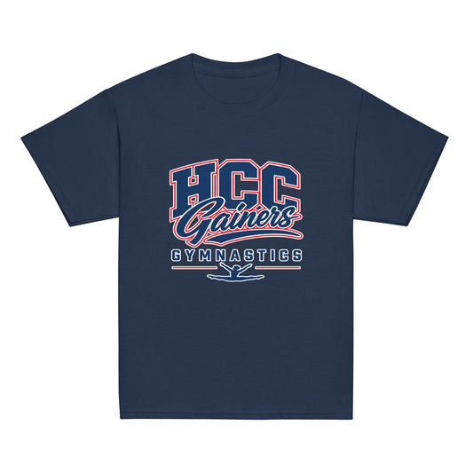 Classic | Youth T Shirt | HCC Gymnastics | Apex Logo