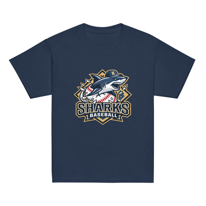 Classic | Youth T Shirt | Sharks Diamond Sports | Valor Logo