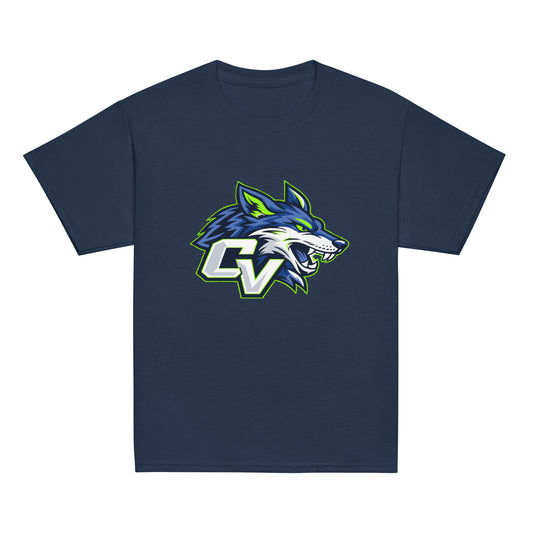 Classic | Youth T Shirt | Cumberland Valley Coyotes Football | Crest Logo