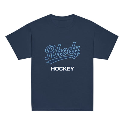 Classic | Youth T Shirt | URI Men’s Hockey | Athletics Logo