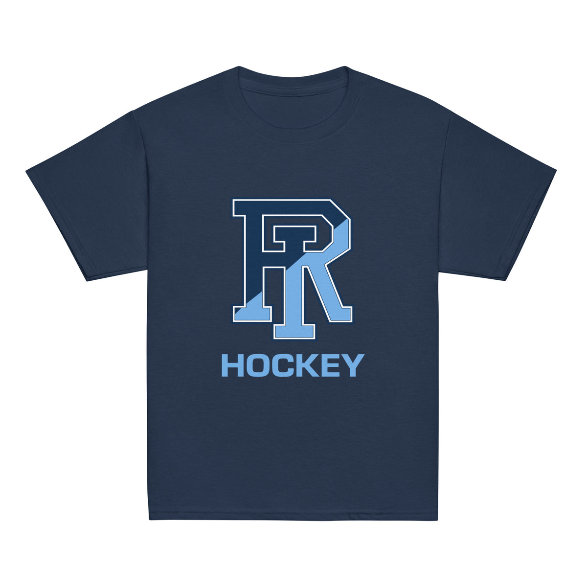 Classic | Youth T Shirt | URI Men’s Hockey | Vanguard Logo