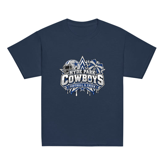 Classic | Youth T Shirt | Hyde Park Cowboys | Crest Logo