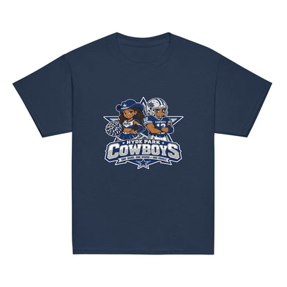 Classic | Youth T Shirt | Hyde Park Cowboys | Vanguard Logo