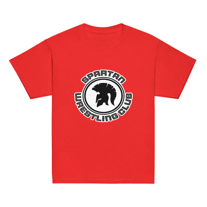 Classic | Youth T Shirt | Spartan Wrestling Club | Crest Logo