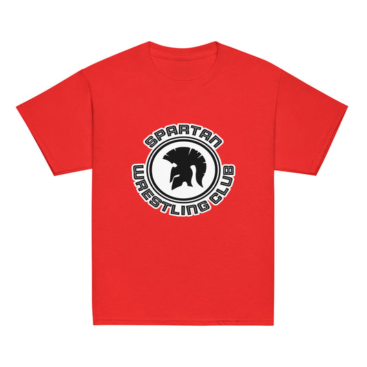 Classic | Youth T Shirt | Spartan Wrestling Club | Crest Logo